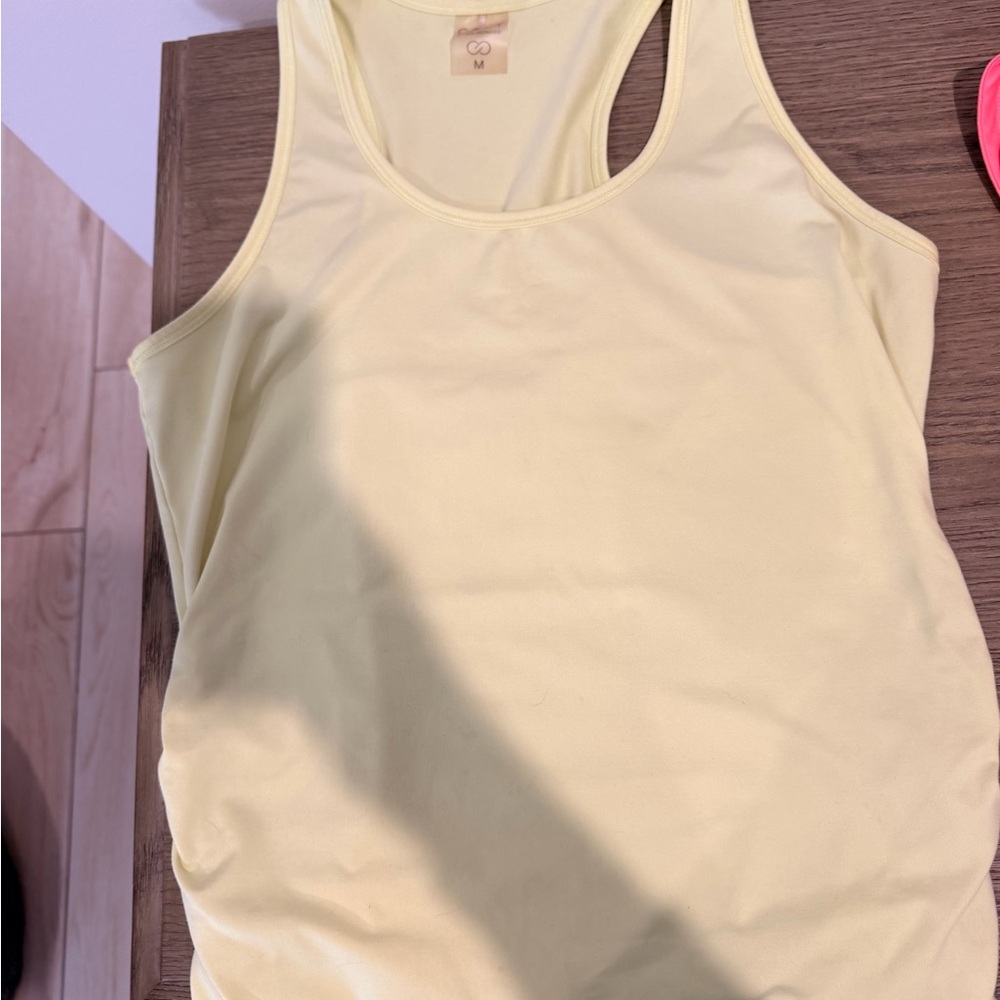Calia Coral and Lime Performance Racerback Tanks - Set of 2 - Picture 2 of 3